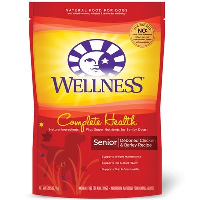 Wellness Complete Health Deboned Chicken & Barley Senior Dog Food