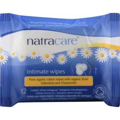 Natracare Wipes, Intimate