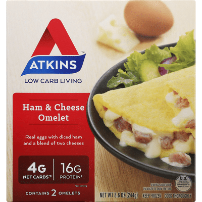 Atkins Ham Cheese Omelet 2 Each Delivery Or Pickup Near Me - Instacart Atkins Ham Cheese Omelet 2 Each Delivery Or Pickup Near Me - Instacart