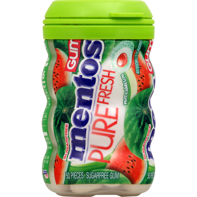 Mentos Gum, Sugarfree, Watermelon