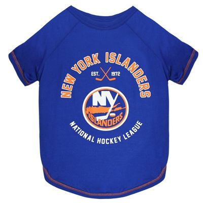Pets First Small NHL New York Islanders Tee Shirt for Dogs & Cats