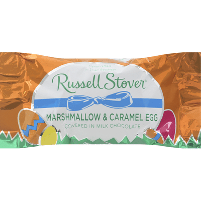 Russell Stover Marshmallow & Caramel Egg