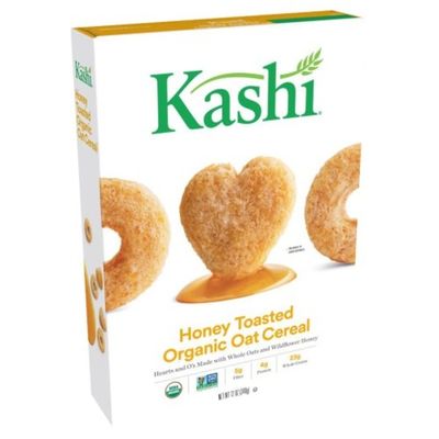 Kellogg's Kashi Breakfast Cereal, Vegetarian Protein, Organic Cereal, Honey Toasted Oat