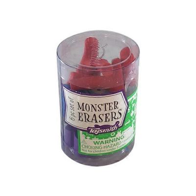 Toysmith Monster Eraser Set