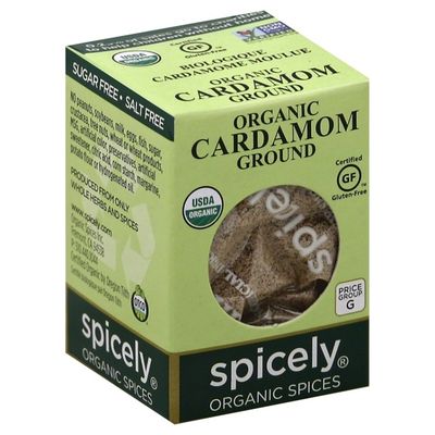 Spicely Cardamom, Ground, Organic