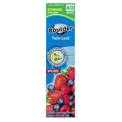 Boulder Twin Lock Storage Bags