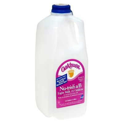 Oakhurst Milk, Light, 1 1/2% Milkfat