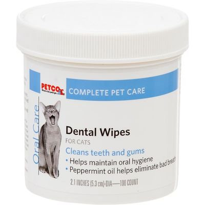 Petco Oral Care Dental Wipes For Cats 2.1"
