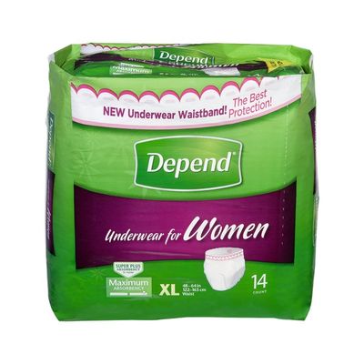 Depend Maximum Absorbency XL Underwear for Women - 14 CT