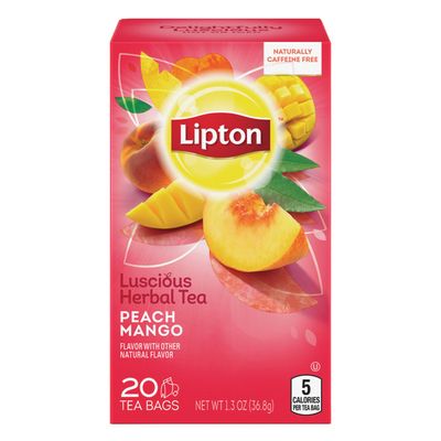 Lipton Herbal Tea Bags Peach Mango