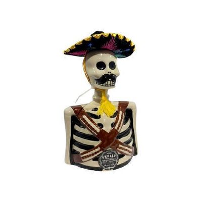 Los Azulejos Skelly Anejo Tequila