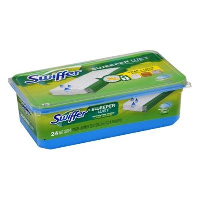 Swiffer Wet Mopping Cloths, Fresh Scent, 12 Count