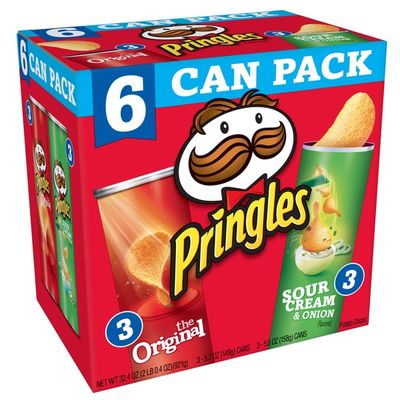 Pringles Potato Crisps Variety Pack