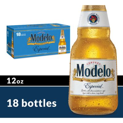 Modelo Especial Mexican Lager Beer Bottles