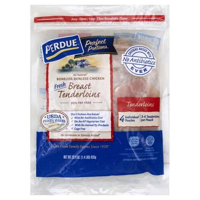 Perdue Chicken Breast Tenderloins Boneless Skinless - 4 CT