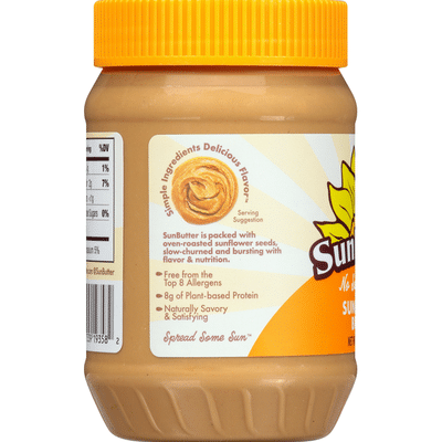SunButter Sunflower Butter, No Sugar Added