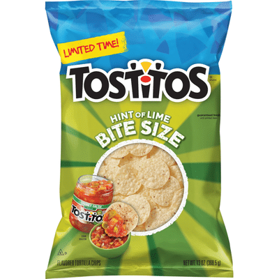 Tostitos Tortilla Chips, Hint of Lime