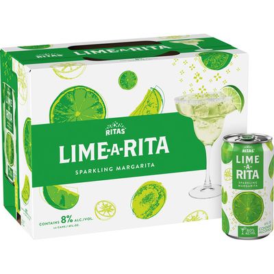 Ritas Lime-A-Rita Lime-A-Rita Sparkling Margarita Malt Beverage