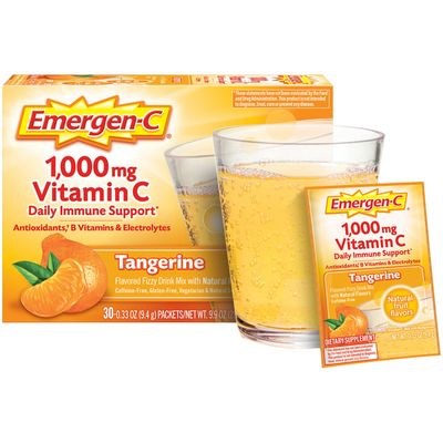 Emergen-C Vitamin C Fizzy Drink Mix Tangerine, Vitamin C Fizzy Drink Mix Tangerine