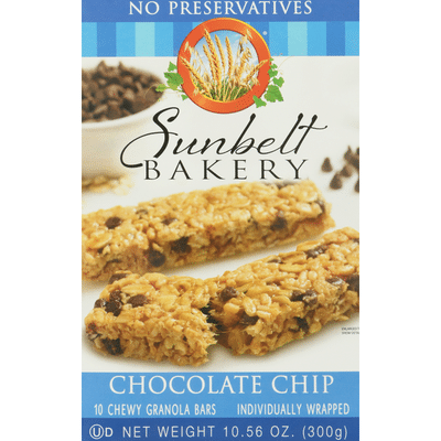 Sunbelt Bakery Chocolate Chip Chewy Granola Bars