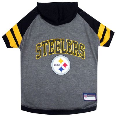 Pets First Extra Small Pittsburgh Steelers Hoodie T-Shirt