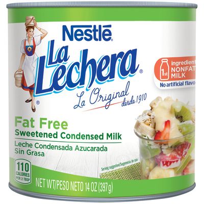 La Lechera Nestle Fat Free Sweetened Condensed Milk