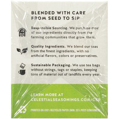 Celestial Seasonings Sleepytime Detox Caffeine Free Herbal Supplement Tea Bags