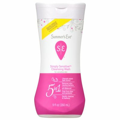 Summer's Eve Simply Sensitive Sensitive Skin Cleansing Wash