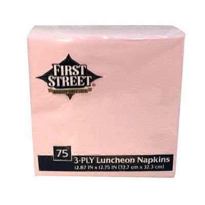 First Street Fs Artstyle Classic Pink Napkin 3 Ply 13x13