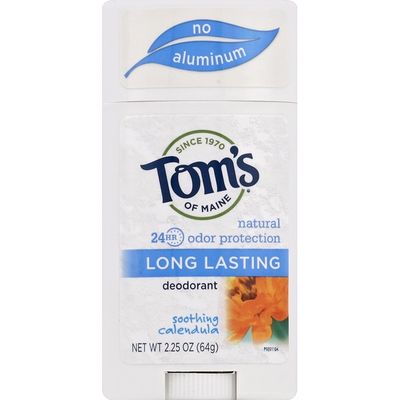 Tom's of Maine Deodorant, Long Lasting, Soothing Calendula