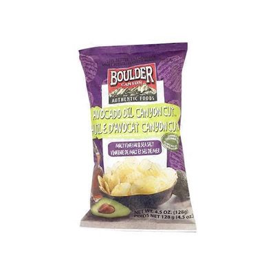 Boulder Canyon Avocado Oil With Sea Salt & Malt Vinegar Kettle Chips