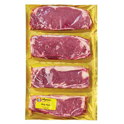 Wegmans Strip Steaks, FAMILY PACK