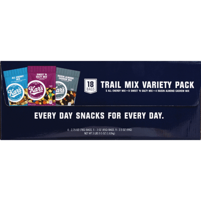 Kars Trail Mix, Variety Pack
