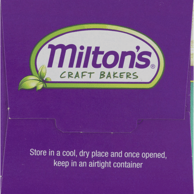 Milton's Craft Bakers Baked Crackers Crispy Sea Salt