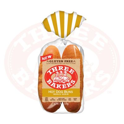 Three Bakers Hot Dog Buns