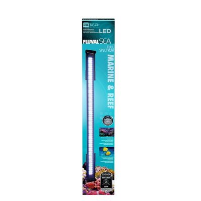 Fluval Sea Full Spectrum Marine & Reef Led Aquarium Light Adjustable From 36" To 46" Length