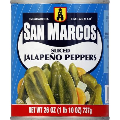 San Marcos Jalapeno Peppers, Sliced