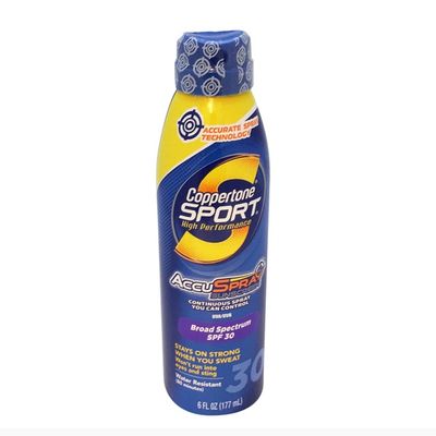 Coppertone Sport High Performance Broad Spectrum SPF 30 Sunscreen Spray