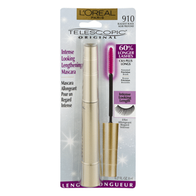 L'Oreal Mascara, Length, Blackest Black 910