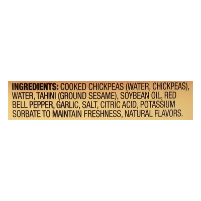 Sabra Roasted Red Pepper Hummus