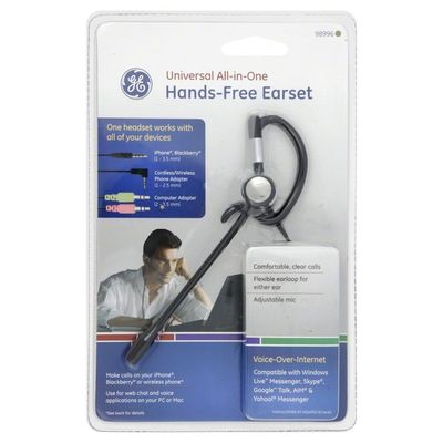 GE Earset, Hands-Free, Universal All-in-One