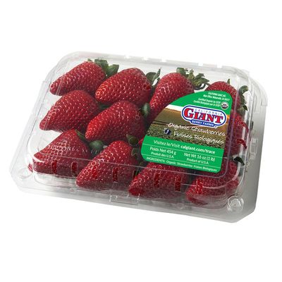 California Giant Organic Strawberries