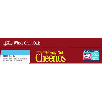 Honey Nut Cheerios Breakfast Cereal with Oats, Gluten Free