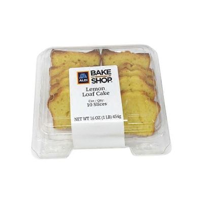 Bake Shop Sliced Lemon Loaf Cake