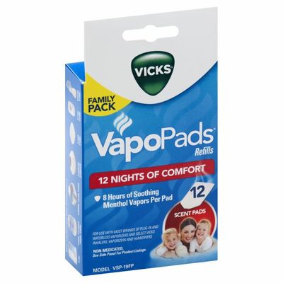 Vicks Scent Pads, Refills, Family Pack