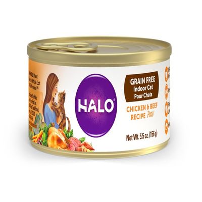 Halo Ground Chicken & Beef Recipe For Cats