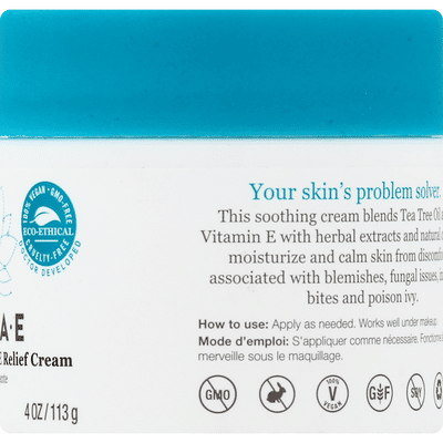 derma e tea tree & vitamin e relief cream