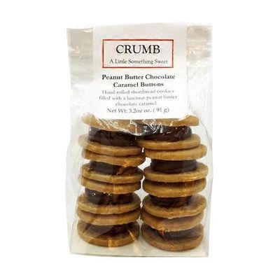 Crumb Peanut Butter Chocolate Caramel Cookies