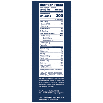 Barilla® Classic Blue Box Pasta Mini Wheels