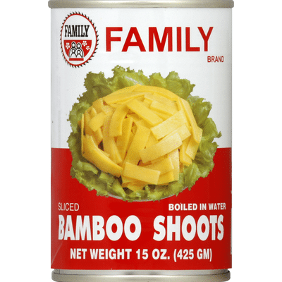 Family Bamboo Shoots, Sliced